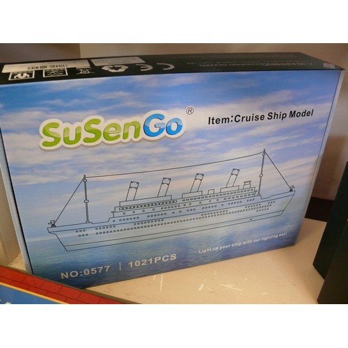 70 - SUSENGO CRUISE SHIP MODEL1021 PCS BUILDING BRICKS