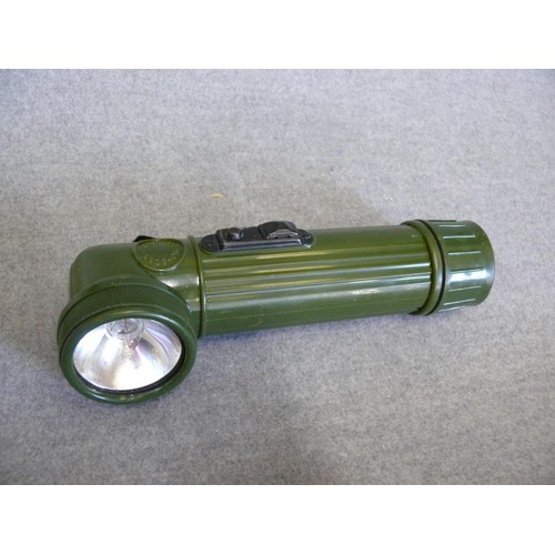 90 - A VINTAGE ARMY TORCH