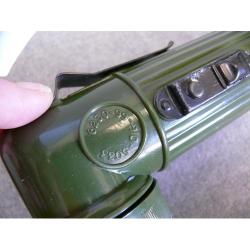 90 - A VINTAGE ARMY TORCH