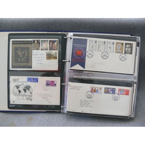 131 - ALBUM CONTAINING 80 DIFFERENT FIRST DAT COVERS 1965 - 2003