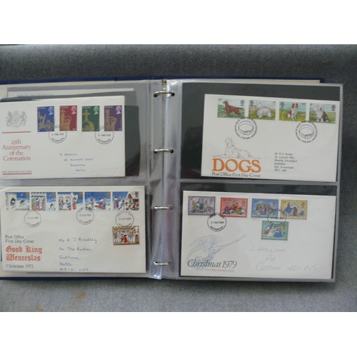 131 - ALBUM CONTAINING 80 DIFFERENT FIRST DAT COVERS 1965 - 2003