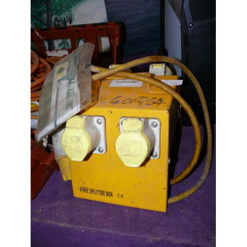 165 - 110 VOLT SPLITTER BOX