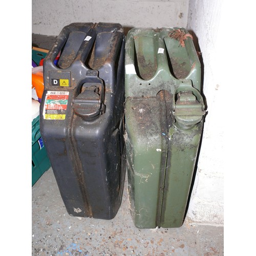 178 - 2 X 20 LITRE JERRY CANS