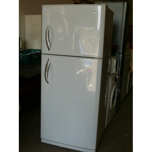 309 - LARGE LG FRIDGE FREEZER EXPRESS COOL GR-572TVF, CLEAN CONDITION