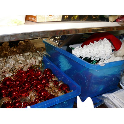 228 - 2 LARGE BOXES OF GOOD QUALITY CHRISTMAS ITEMS