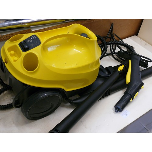 295 - KARCHER PRESSURE WASHER WITH ATTACHMENTS