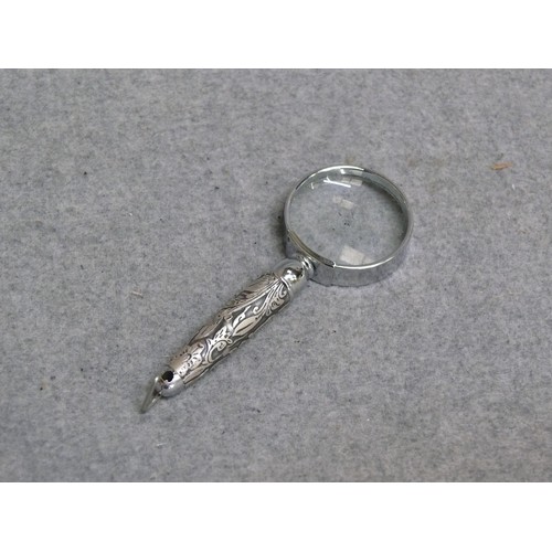 17 - MAGNIFYING GLASS NECKLACE PENDANT