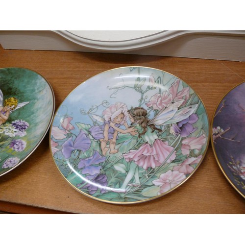 366 - SET OF 6 COLLECTORS PLATES 'THE FLOWER FAIRIES COLLECTION' BY VILLEROY & BOCH