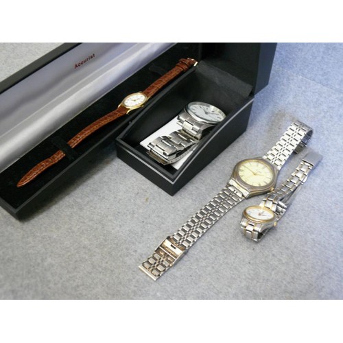 24 - SELECTION OF WATCHES TO INCLUDE ACCURIST,  LIMIT, PULSAR AND SEKONDA