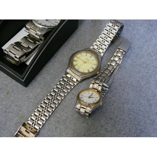 24 - SELECTION OF WATCHES TO INCLUDE ACCURIST,  LIMIT, PULSAR AND SEKONDA