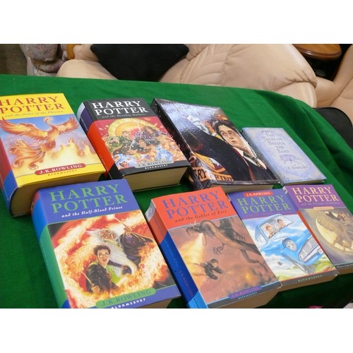 362A - COLLECTION OF HARRY POTTER HARDBACK AND PAPERBACK BOOKS THE ORDER OF THE PHOENIX, HALF BLOOD PRINCE,... 