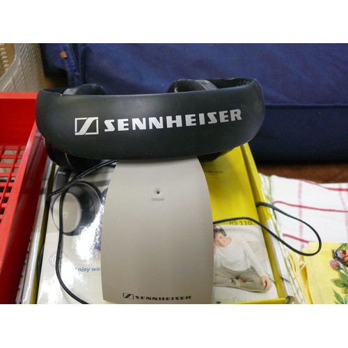 432 - SENNHEISER WIRELESS HEADPHONES BOXED