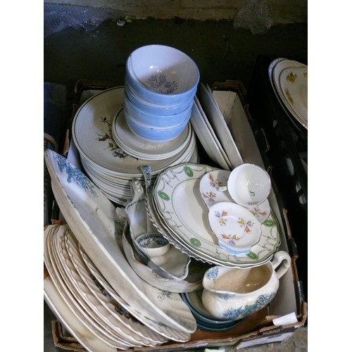 170 - 2 LARGE BOXES OF VARIOUS GOOD QUALITY CHINA