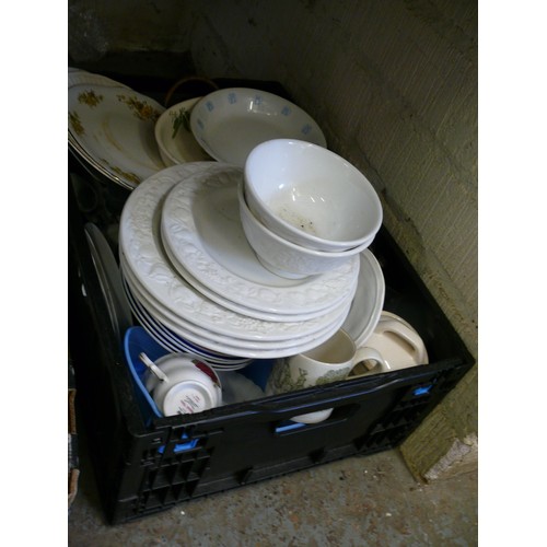 170 - 2 LARGE BOXES OF VARIOUS GOOD QUALITY CHINA