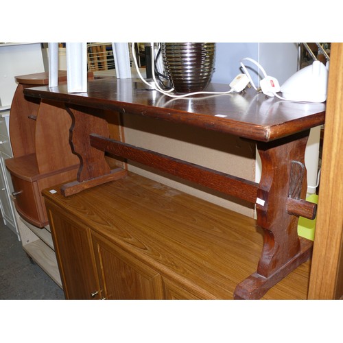 270 - LARGE REFECTORY STYLE COFFEE TABLE