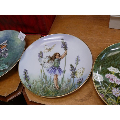 366 - SET OF 6 COLLECTORS PLATES 'THE FLOWER FAIRIES COLLECTION' BY VILLEROY & BOCH