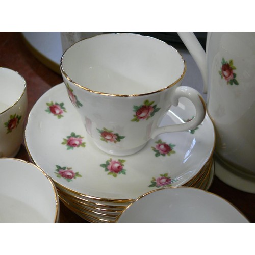 375 - A ROYAL ADDERLEY FINE BONE CHINA COFFEE SET