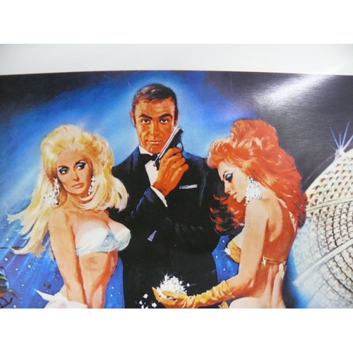 109 - JAMES BOND DIAMONDS ARE FOREVER POSTER