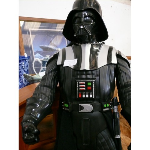 111 - A LARGE DARTH VADER FIGURE 31