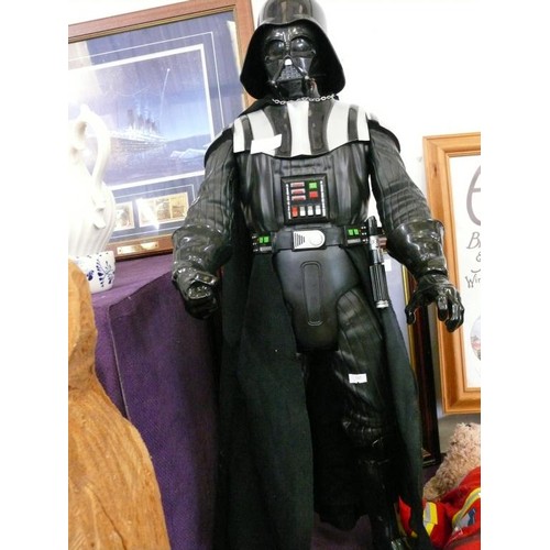 111 - A LARGE DARTH VADER FIGURE 31