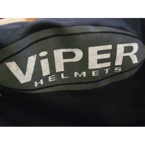 165 - VIPER HELMET BAG OF SNOODS ETC