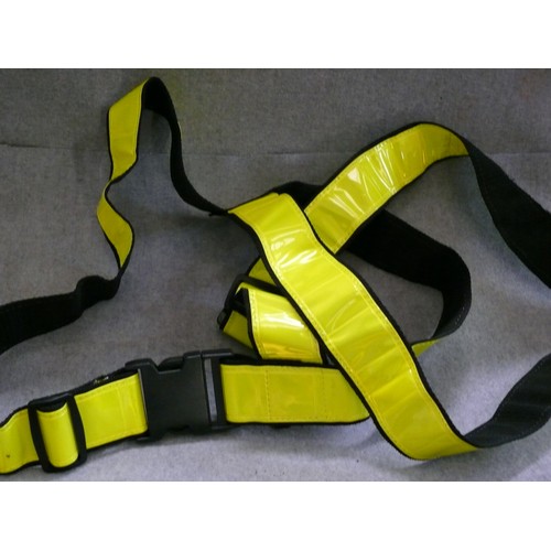 176 - HIGH VIZ REFLECTIVE SAM BROWNE BELT