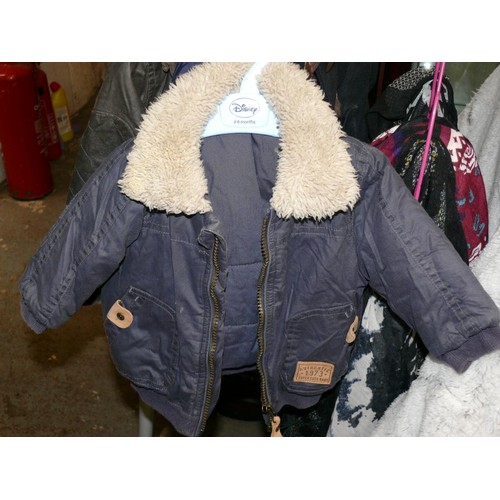 147A - 4 BABY COATS
NXT LITLE HAPPY CHAPPY 1 1/2-2 YRS
EARLY DAYS 3-6 MONTHS GILLET STYLE COAT WITH WOOL SL... 