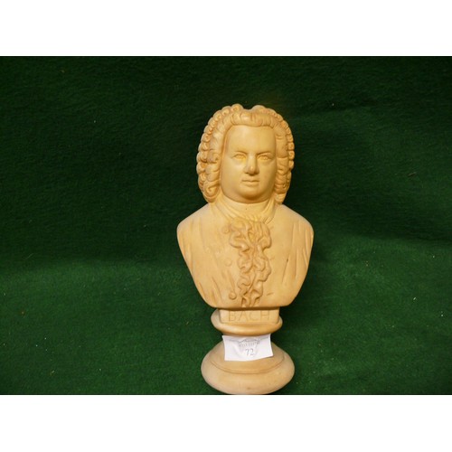 71 - A BUST OF BACH