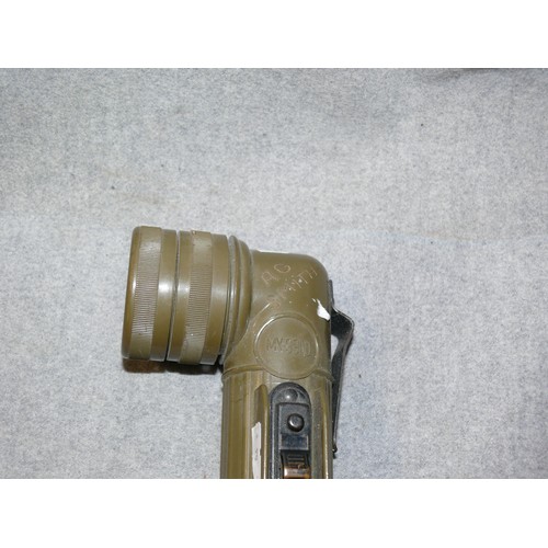 202 - VINTAGE ARMY TORCH