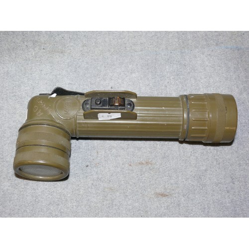 202 - VINTAGE ARMY TORCH