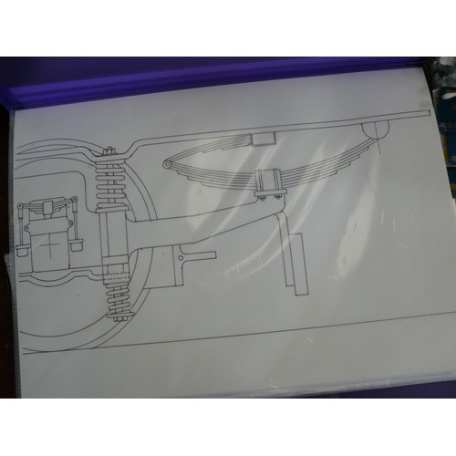 363 - ENGINEERING DRAWINGS FOR A STEAM ENGINE.