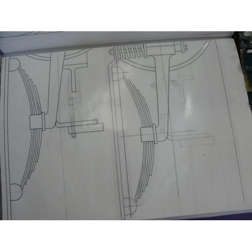 363 - ENGINEERING DRAWINGS FOR A STEAM ENGINE.