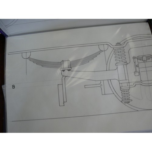 363 - ENGINEERING DRAWINGS FOR A STEAM ENGINE.