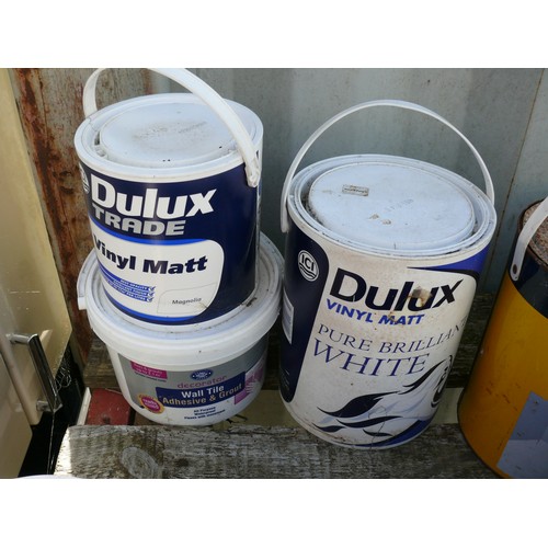 406 - A NICE SELECTION OF PAINT MOSTLY BY DULUX