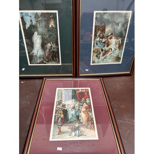 443 - 3 EARLY 20TH CENTURY PRINTS BY JULIUS HOPPNER OF UNDINE