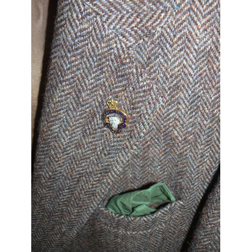 172 - GENTS HAND WOVEN HARRIS TWEED JACKET 100% WOOL