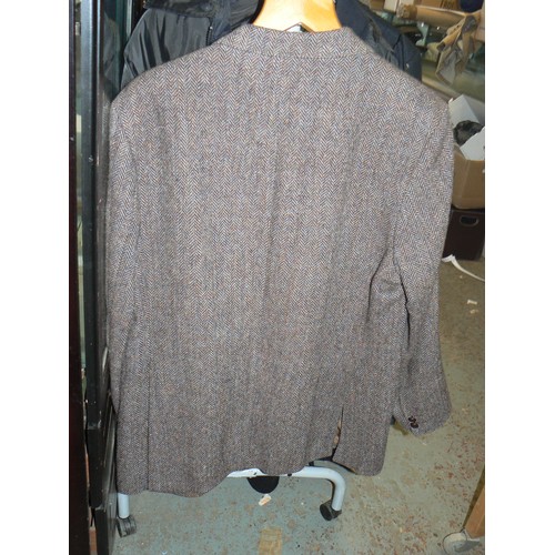 172 - GENTS HAND WOVEN HARRIS TWEED JACKET 100% WOOL