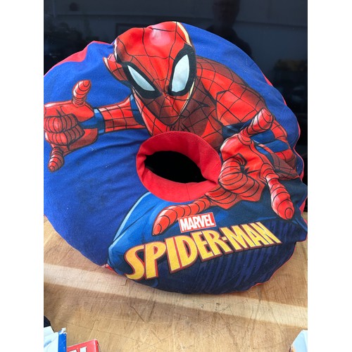 354 - MARVEL SPIDERMAN DOUGHNUT CUSHION.