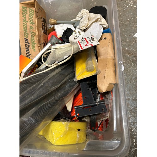 410 - LARGE BOX OF VARIOUS TOOLS