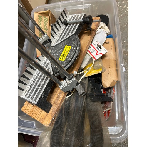 410 - LARGE BOX OF VARIOUS TOOLS