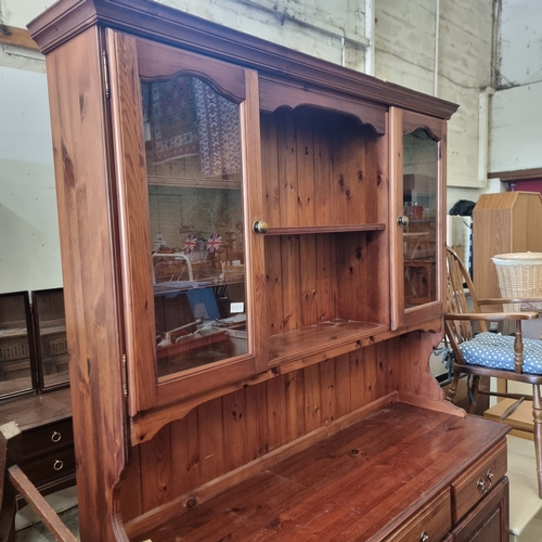 418A - LARGE PINE DRESSER