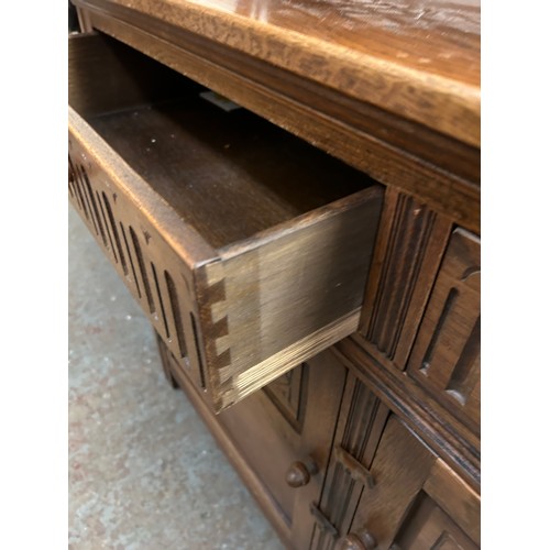 447 - OAK OLD CHARM STYLE WELSH DRESSER