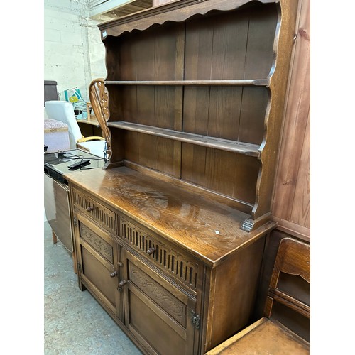 447 - OAK OLD CHARM STYLE WELSH DRESSER