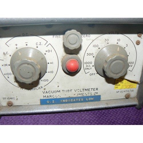 115 - VACUUM TUBE VOLTMETER BY MARCONI INSTRUMENTS