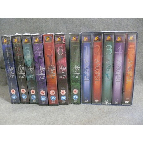 176 - BUFFY THE VAMPIRE SLAYER SEASONS 1-7 AND ANGEL SEASONS 1-5 ON DVD