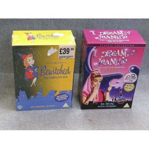 222 - BOX-SETS X 2. BEWITCHED AND DREAM OF JEANNIE.