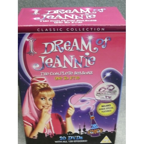 222 - BOX-SETS X 2. BEWITCHED AND DREAM OF JEANNIE.