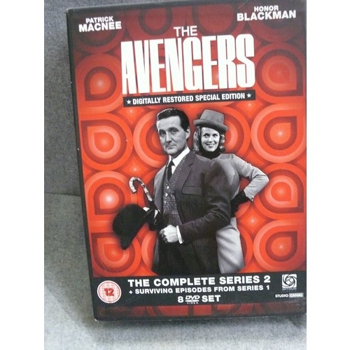 230 - BOX-SETS. THE AVENGERS SERIES 2, 5 & 6. DEPARTMENT S SPECIAL EDITION. THE PROTECTORS.