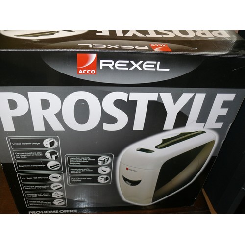 237 - LARGE REXEL PROSTYLE SHREDDER. CONFETTI CUT.