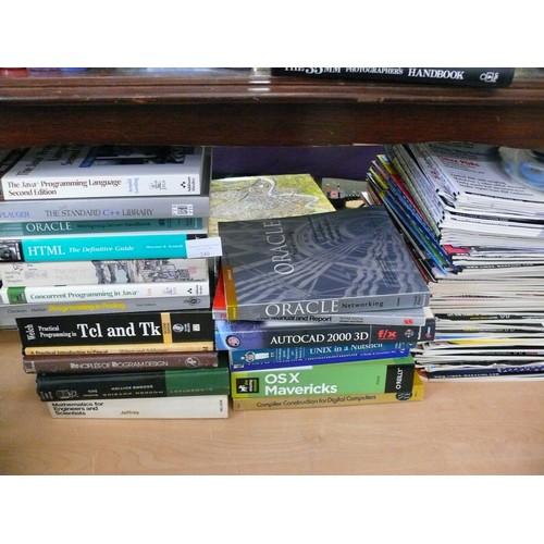 240 - LARGE QUANTITY [3 STACKS] OF GAMING PROGRAMME BOOKS & MAGAZINES.